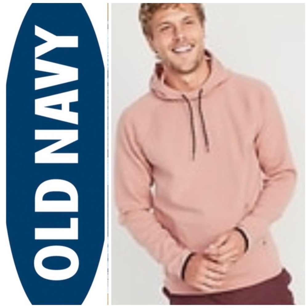 NWOT Old Navy Dynamic Fleece Sweatshirt Mens XL Pink